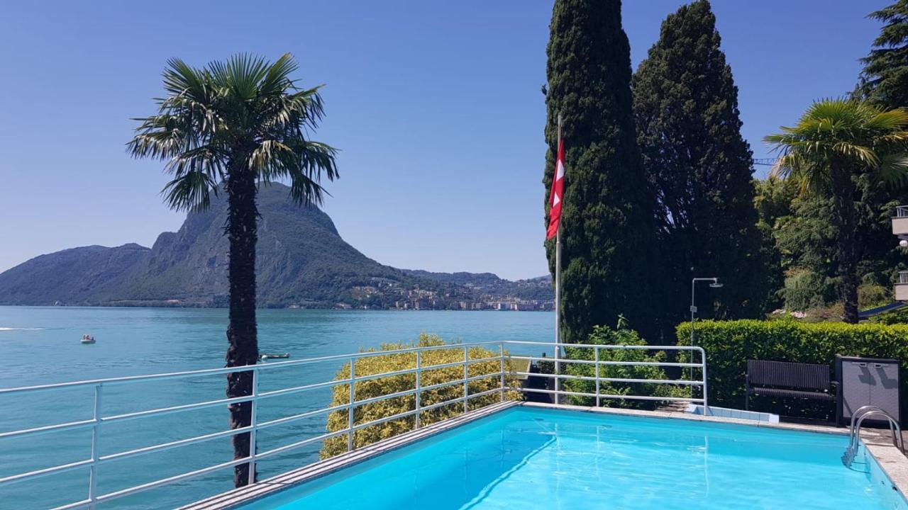 Terrace On The Lake Appartamento Lugano Esterno foto