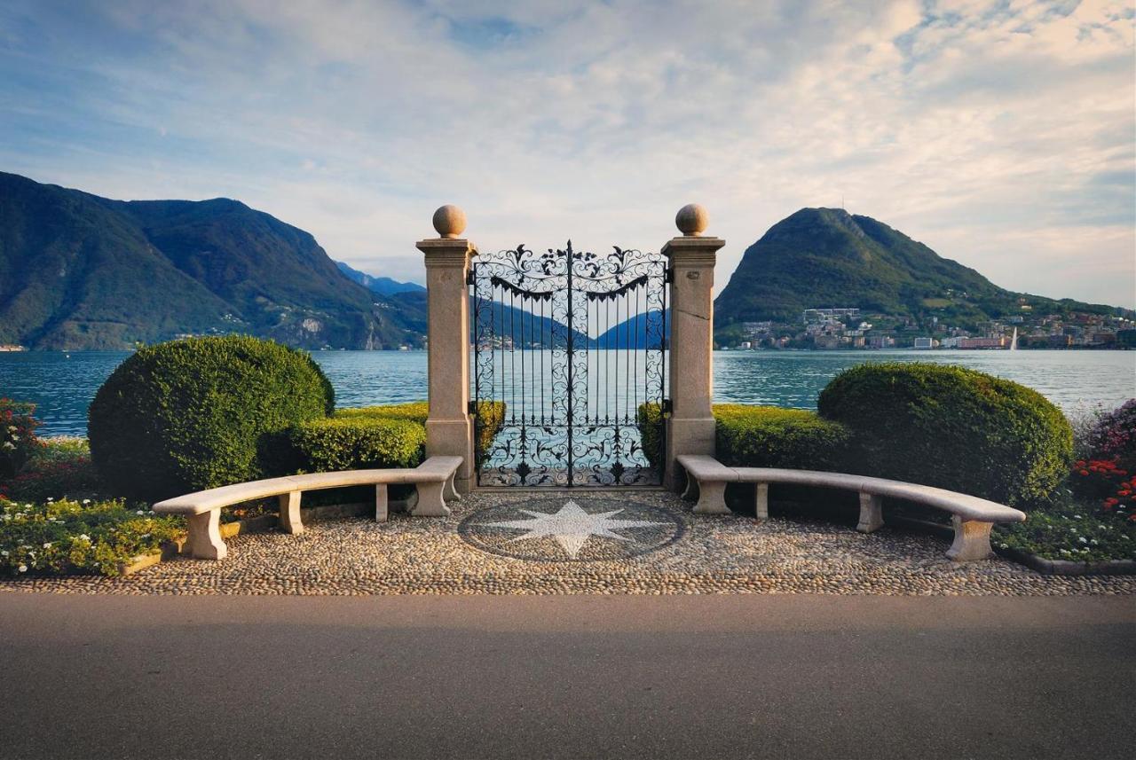Terrace On The Lake Appartamento Lugano Esterno foto